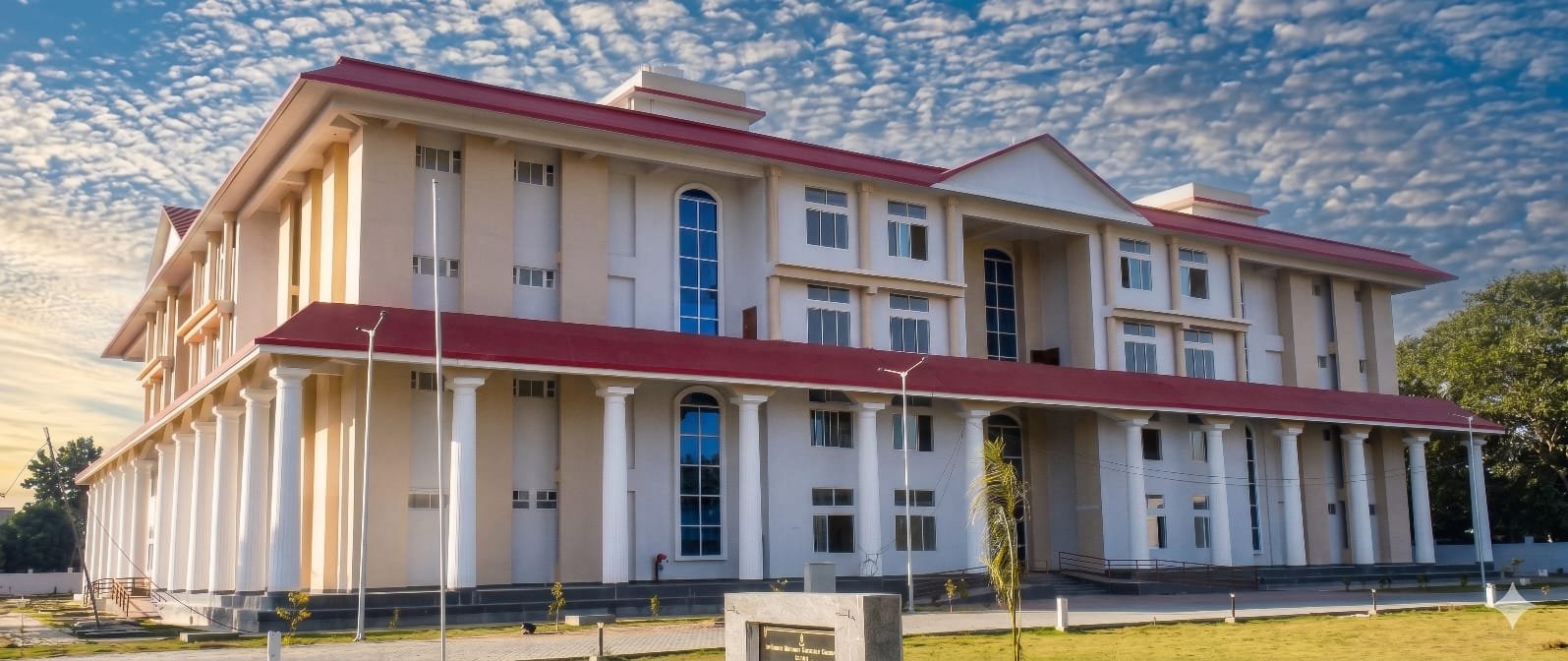 Madhabdev University campus view