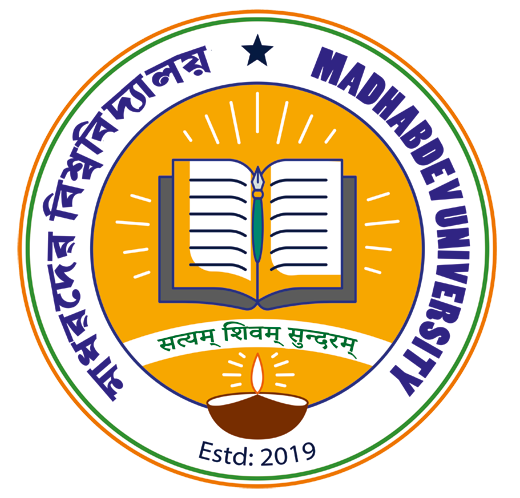 Madhabdev University Logo